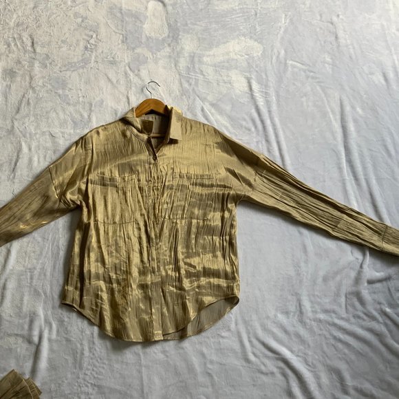 TWO PIECE GOLD FIT - Picture 1 of 2